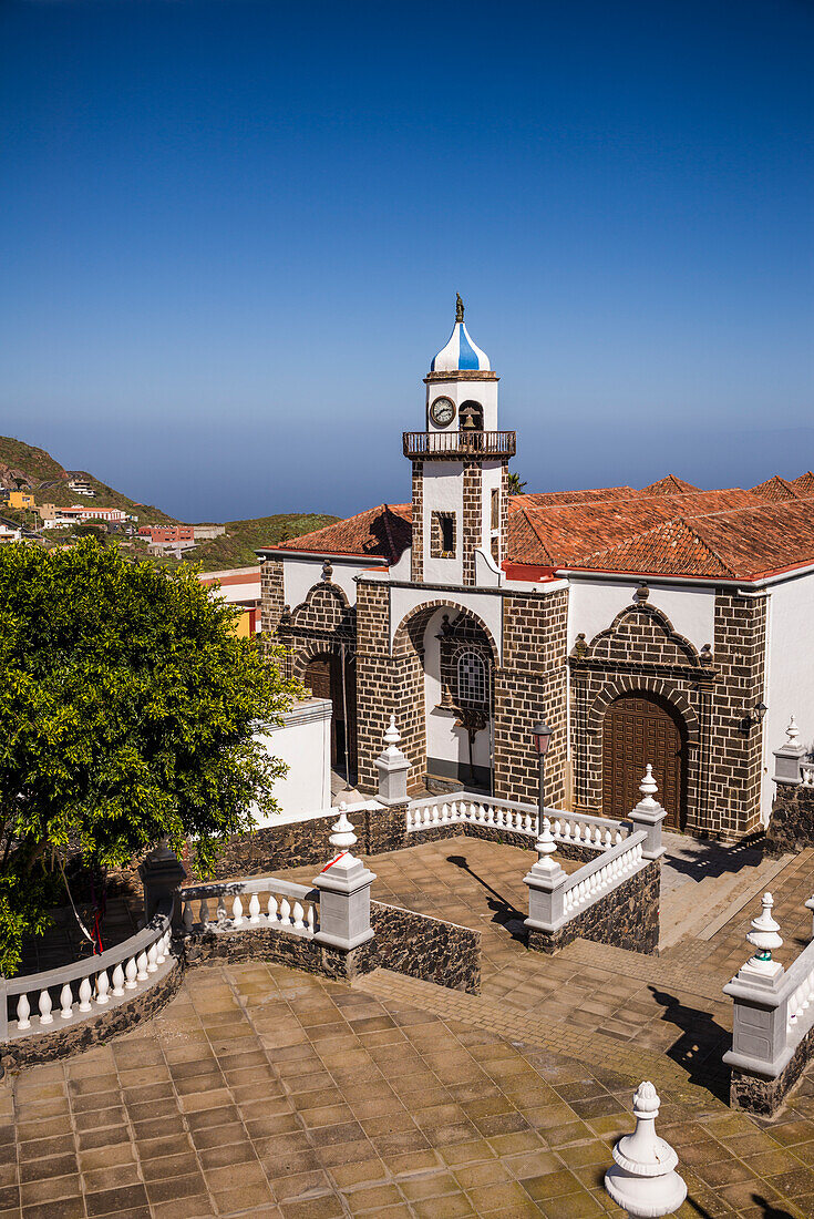 Spain, Canary Islands, El Hierro Island, Valverde, island capital, Iglesia de Nuestra Senora de la Concepcion church, built in 1767