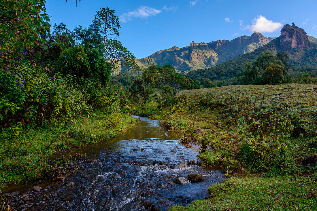 The Harenna Escarpment. Bale Mountains National Park. Ethiopia.