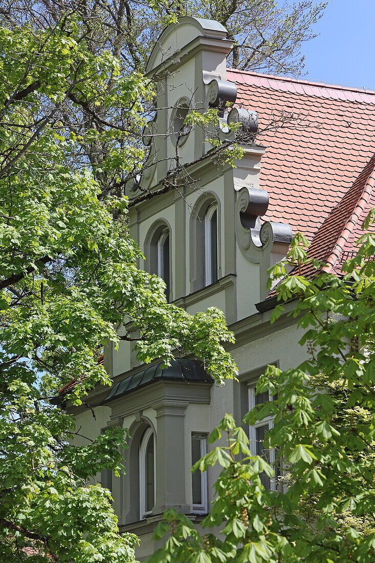 Romanstrasse und Seitenstrassen, München, Oberbayern, Bayern, Deutschland