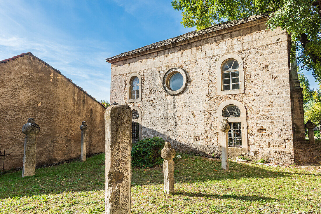 Islamischer Friedhof in Mostar, Bosnien und Herzegowina