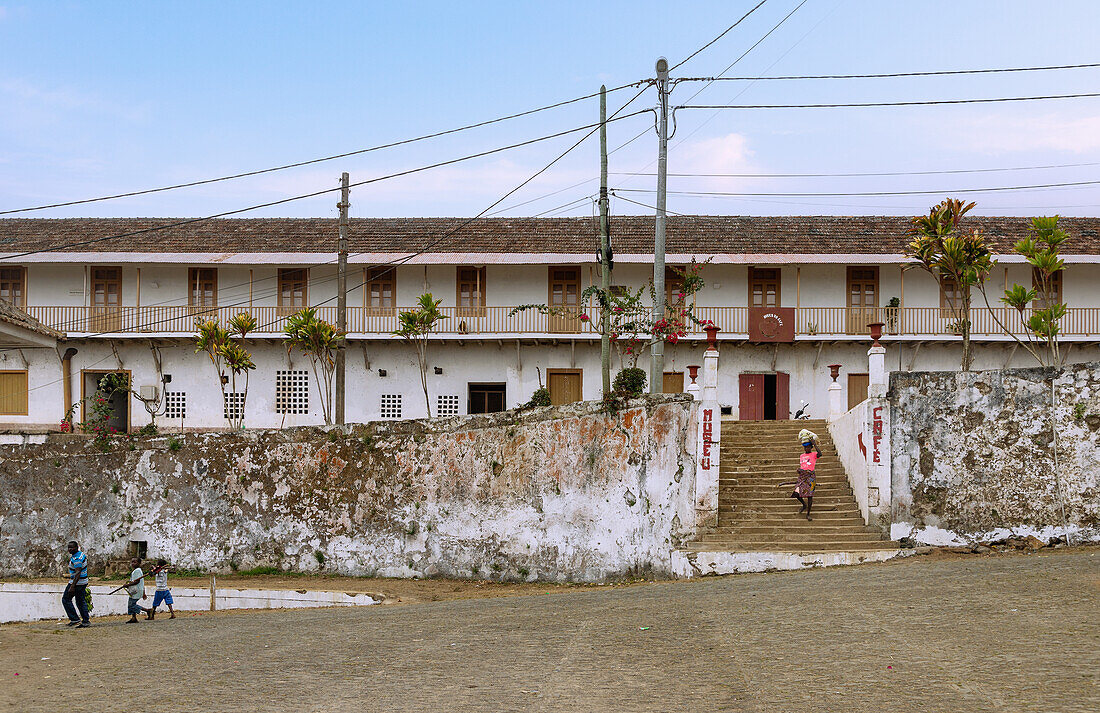 Museu do Café at the Roça Monte Café coffee plantation on the island of São Tomé in West Africa