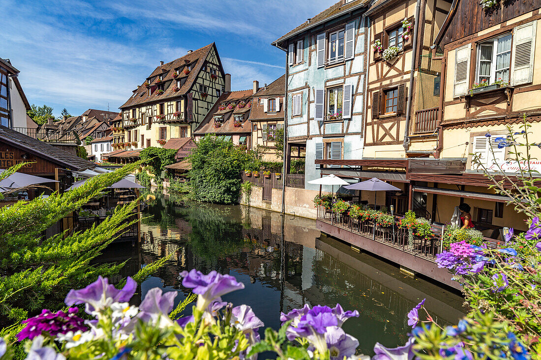 Klein Venedig an der Rue de Turenne in Colmar, Elsass, Frankreich  