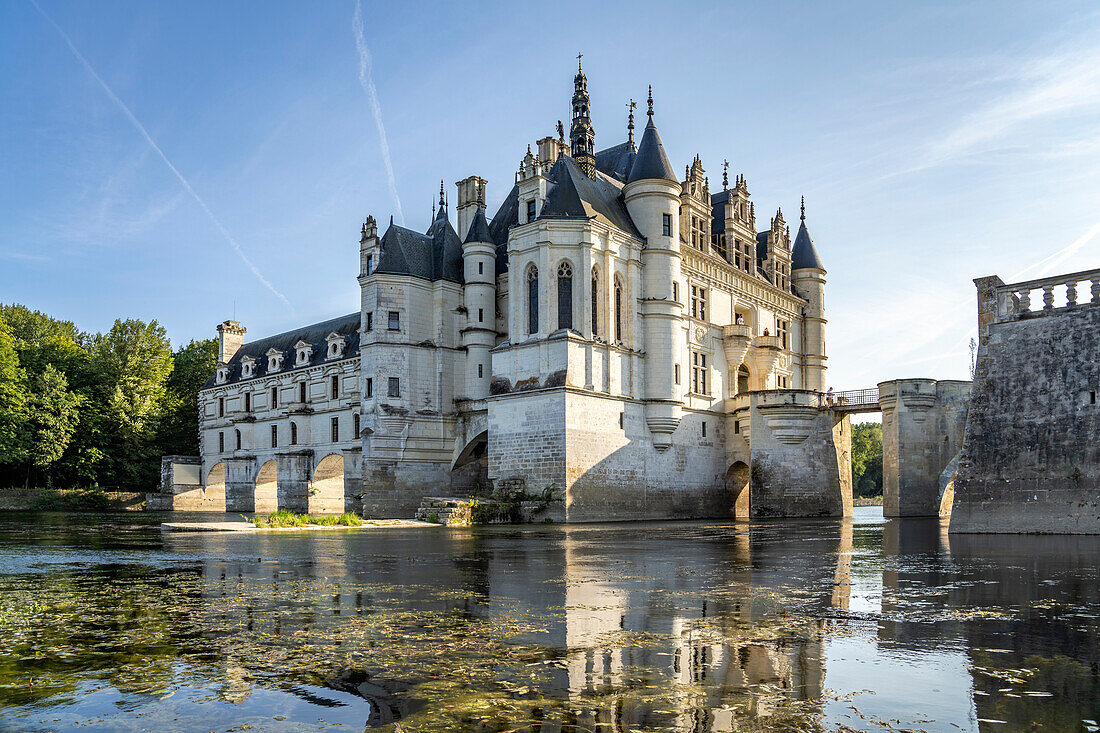 Schloss Chenonceau im Loiretal, Chenonceaux, Frankreich 