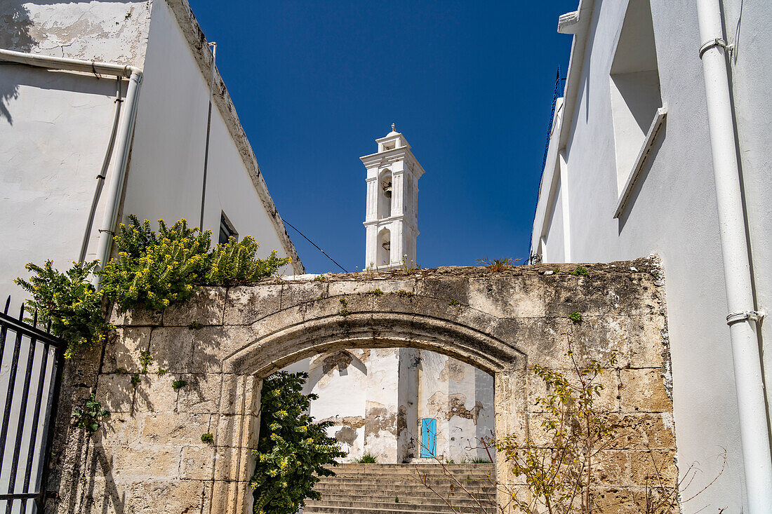 Die Archangelos-Kirche in Kyrenia oder Girne, Türkische Republik Nordzypern, Europa