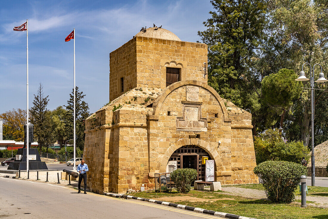 The Kyrenia Gate in North Nicosia or Lefkosa, Turkish Republic of Northern Cyprus, Europe