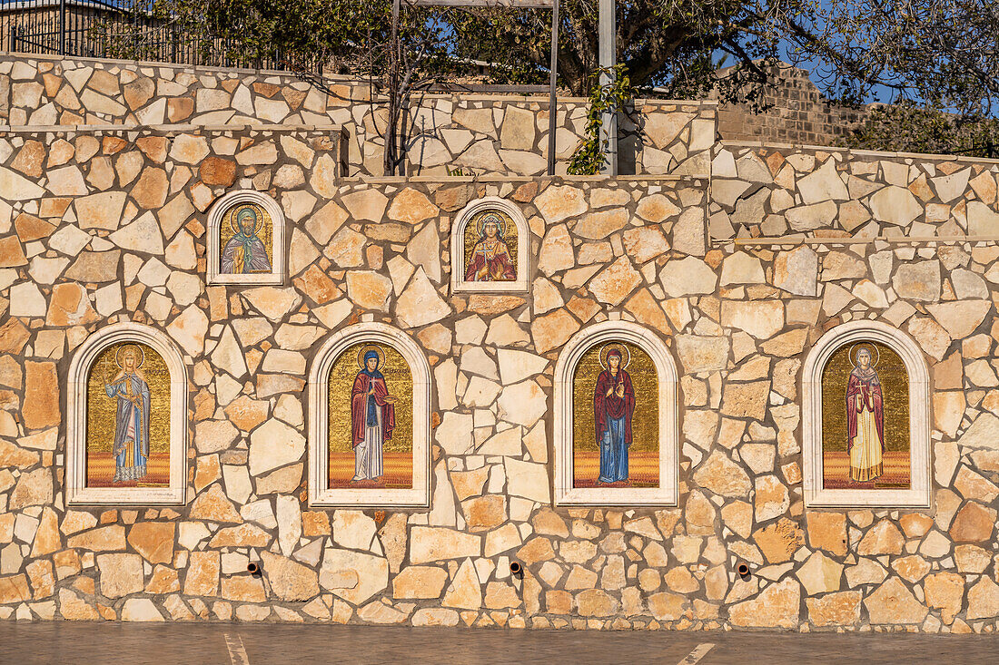 Mosaike am Kloster Agia Napa, Zypern, Europa 