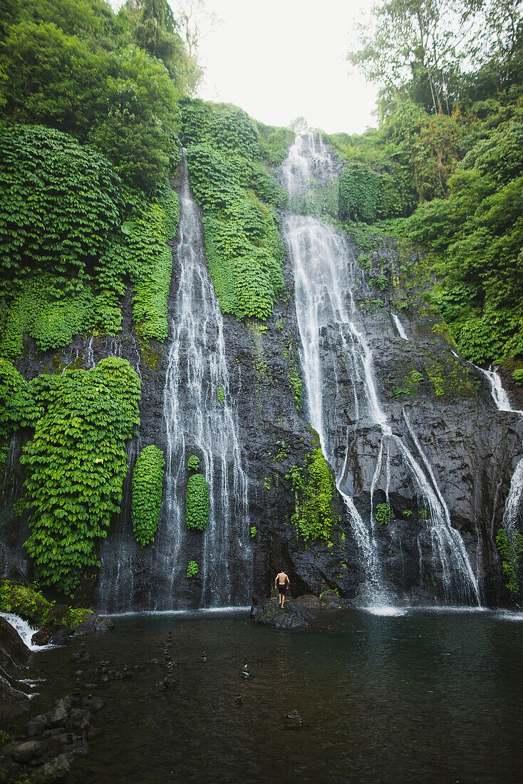 Waterfall in Bali, Indonesia