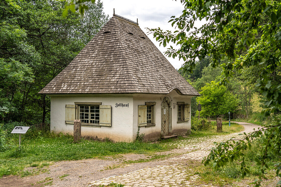 Historic customs house in Höllsteig near Breitnau, Black Forest, Baden-Württemberg, Germany