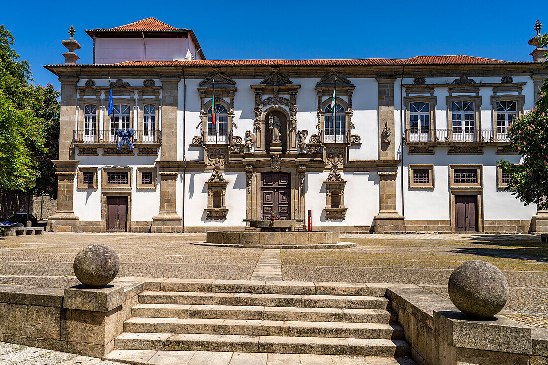 The Antigo Convento de Santa Clara Monastery in Guimaraes, Portugal, Europe
