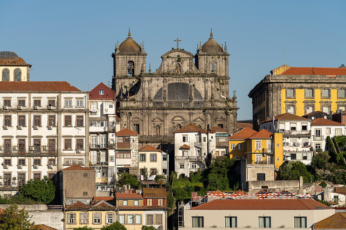 The old town with the Benedictine Monastery of Mosteiro de São Bento da Vitória and the Portuguese Center for Photography, Porto, Portugal, Europe