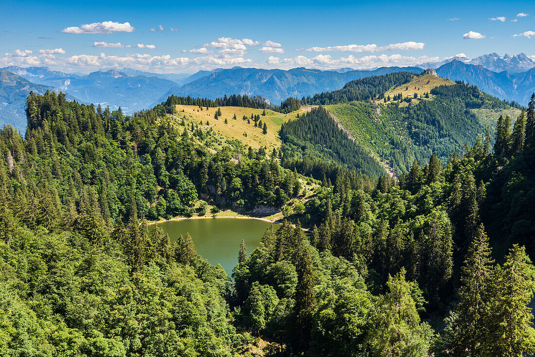 Mönischsee am Schafberg, Salzkammergut, Austria