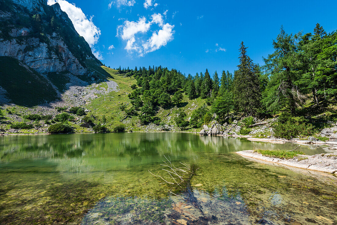 Mittersee am Schafberg, Salzkammergut, Österreich