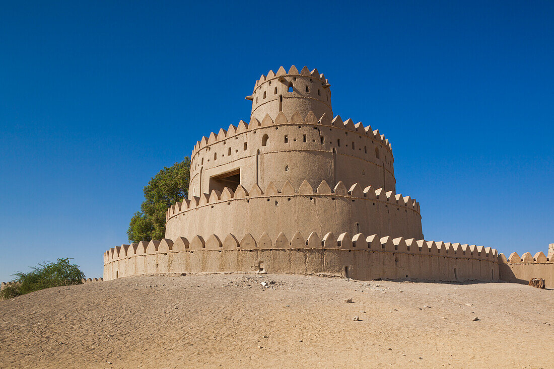 UAE, Al Ain. Al Jahili Fort, built in 1890
