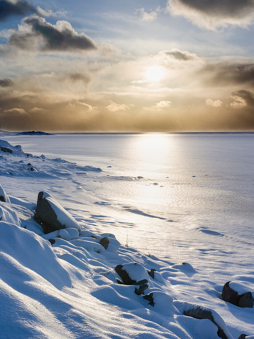 Landschaft in den östlichen Fjorden Islands zwischen Hofn und Djupivogur. Island.
