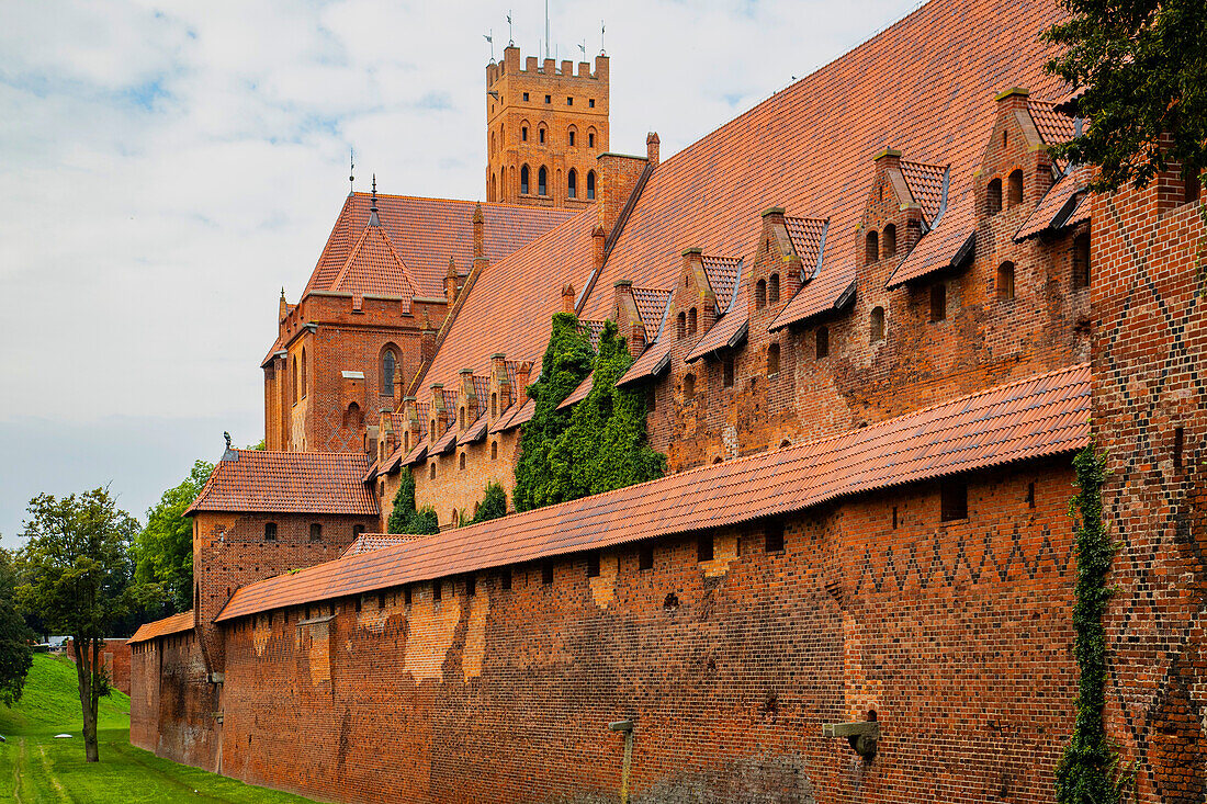 Renovations and restorations continue at Malbork Castle on northern Poland.