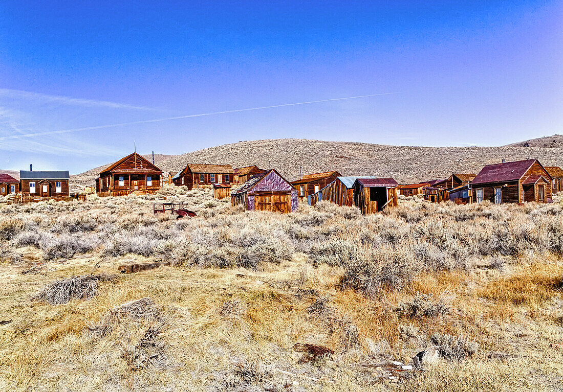 USA, Bodie, California. Mining town, Bodie California State Park.