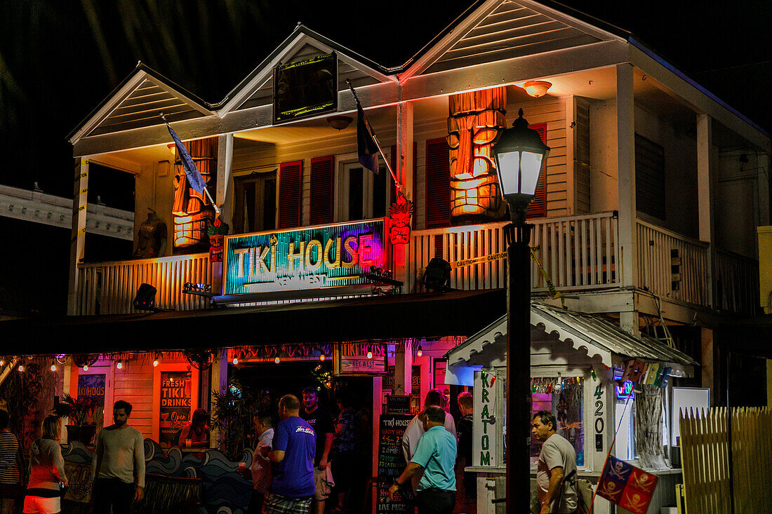 Restaurant und Bar in Key West, Florida, USA