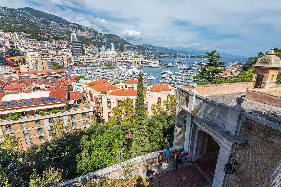 View of the Principality of Monaco