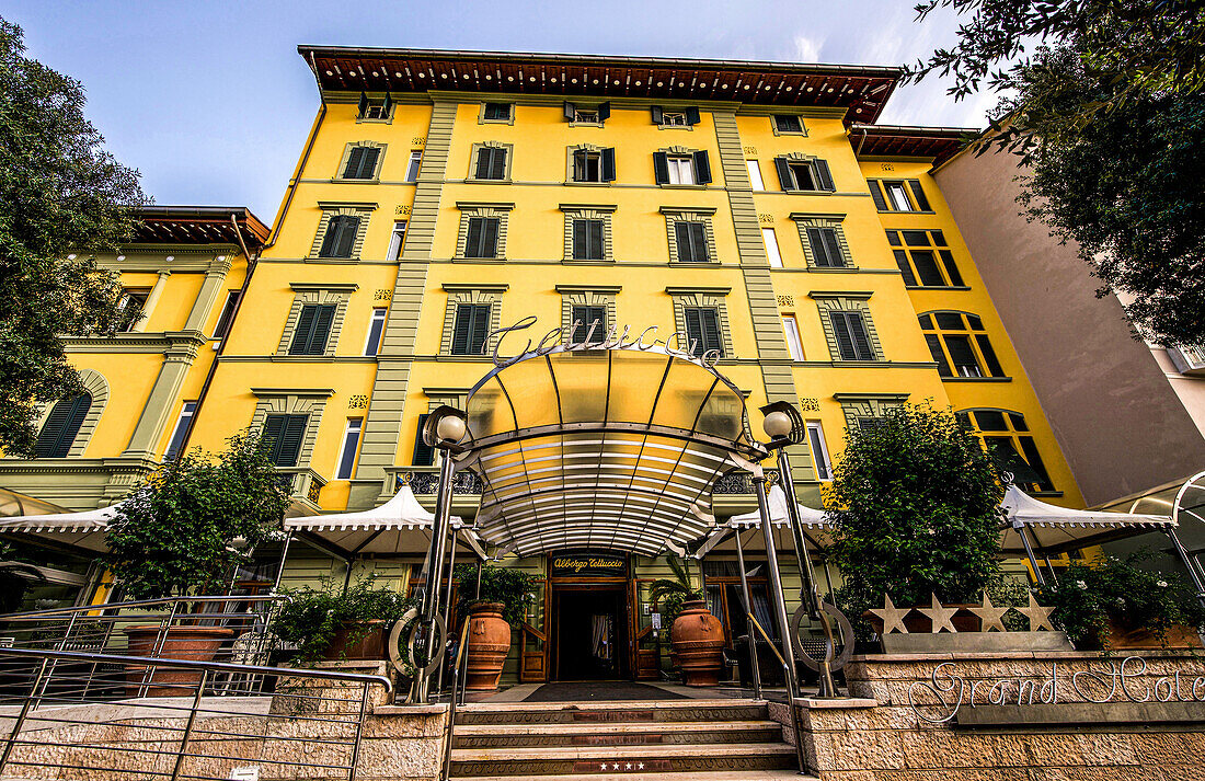 Grand Hotel on Viale G. Verdi, Montecatini Terme, Tuscany, Italy