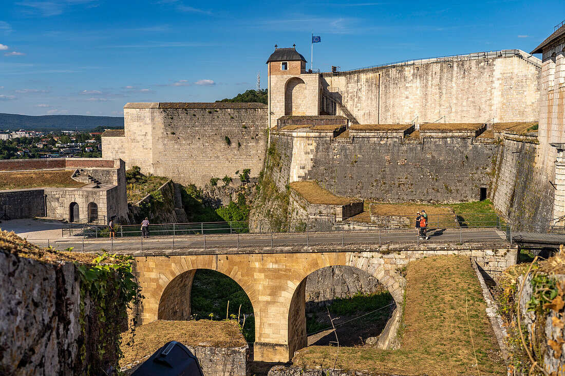 UNESCO Welterbe Zitadelle von Besancon, Bourgogne-Franche-Comté, Frankreich, Europa 