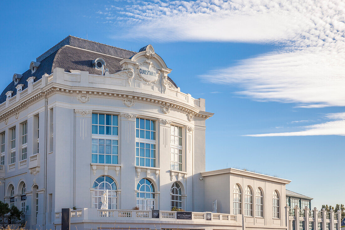 Historic Hotel Cures Marines in Trouville-sur-Mer, Calvados, Normandy, France