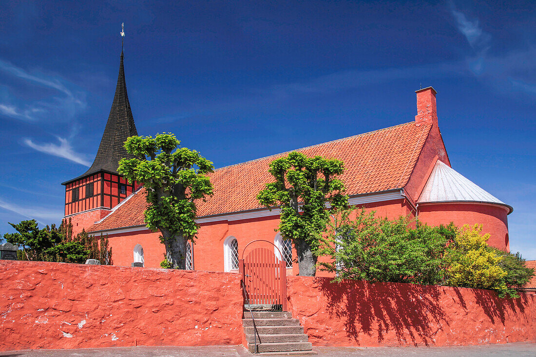 Svaneke Kirke on Bornholm, Denmark