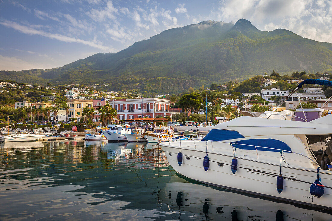 Port of Lacco Ameno, Ischia Island, Gulf of Naples, Campania, Italy