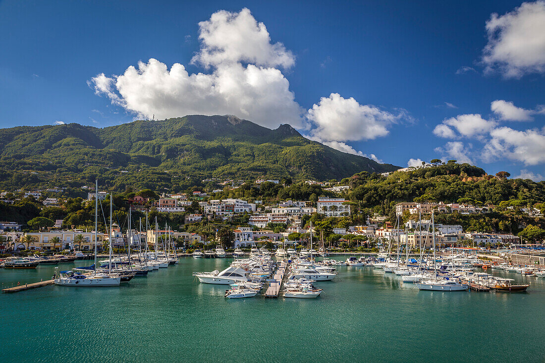 Port of Casamicciola Terme, Ischia Island, Gulf of Naples, Campania, Italy