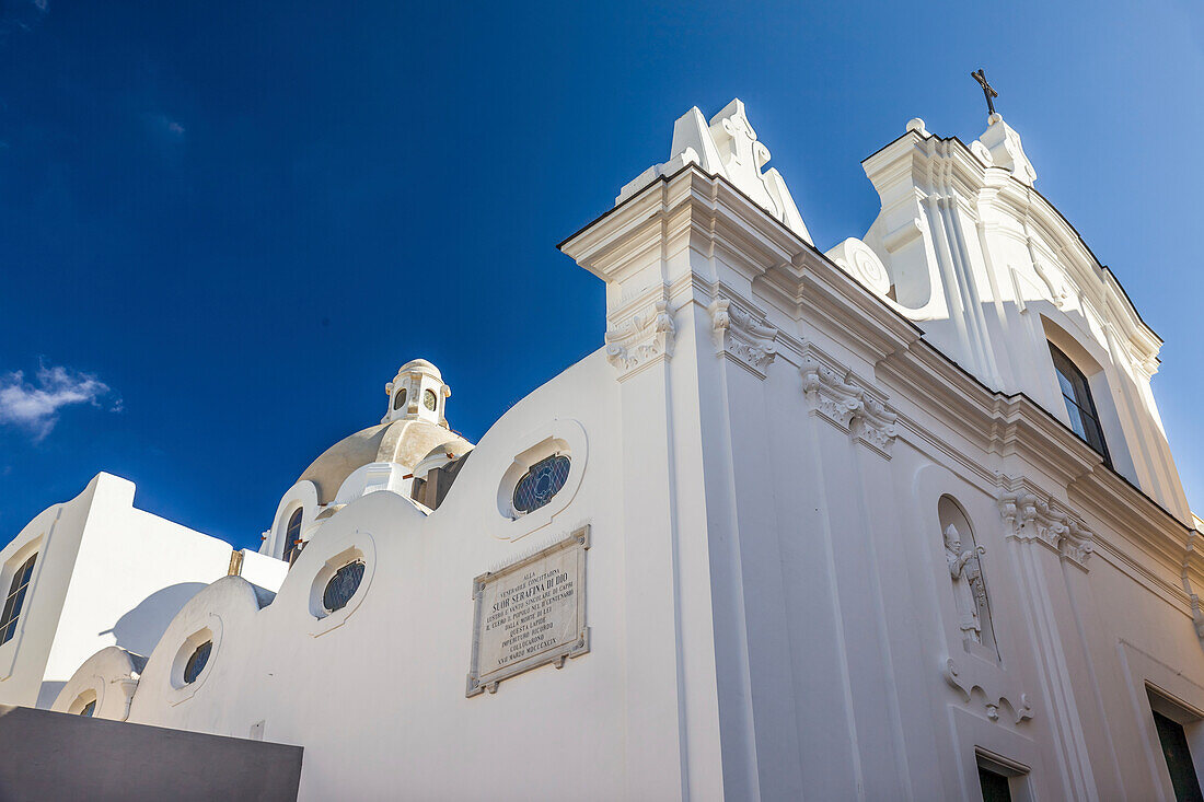 Church of Santo Stefano on Capri, Capri, Gulf of Naples, Campania, Italy