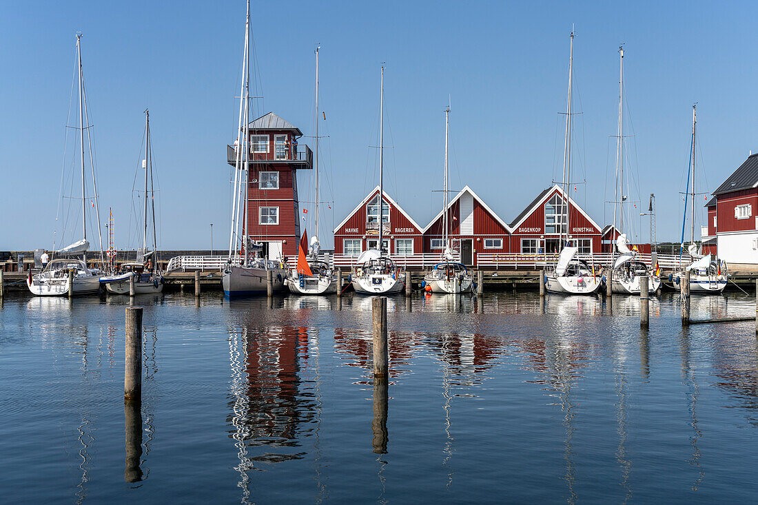 Bagenkop Harbour, Langeland Island, Denmark, Europe