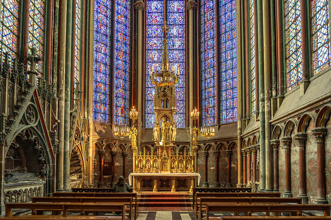 Chapel Of The Blessed Sacrament, Notre Dame d'Amiens Cathedral, Amiens, France