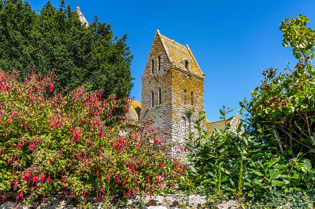 The Saint-Pierre Church in Gatteville-le-Phare, Normandy, France