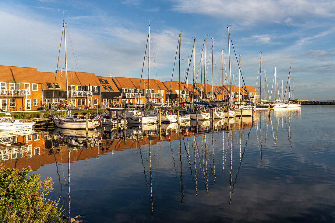 Klintholm Havn Marina, Insel Mön, Dänemark, Europa 