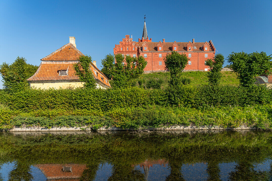 Tranekaer Castle, Langeland Island, Denmark, Europe