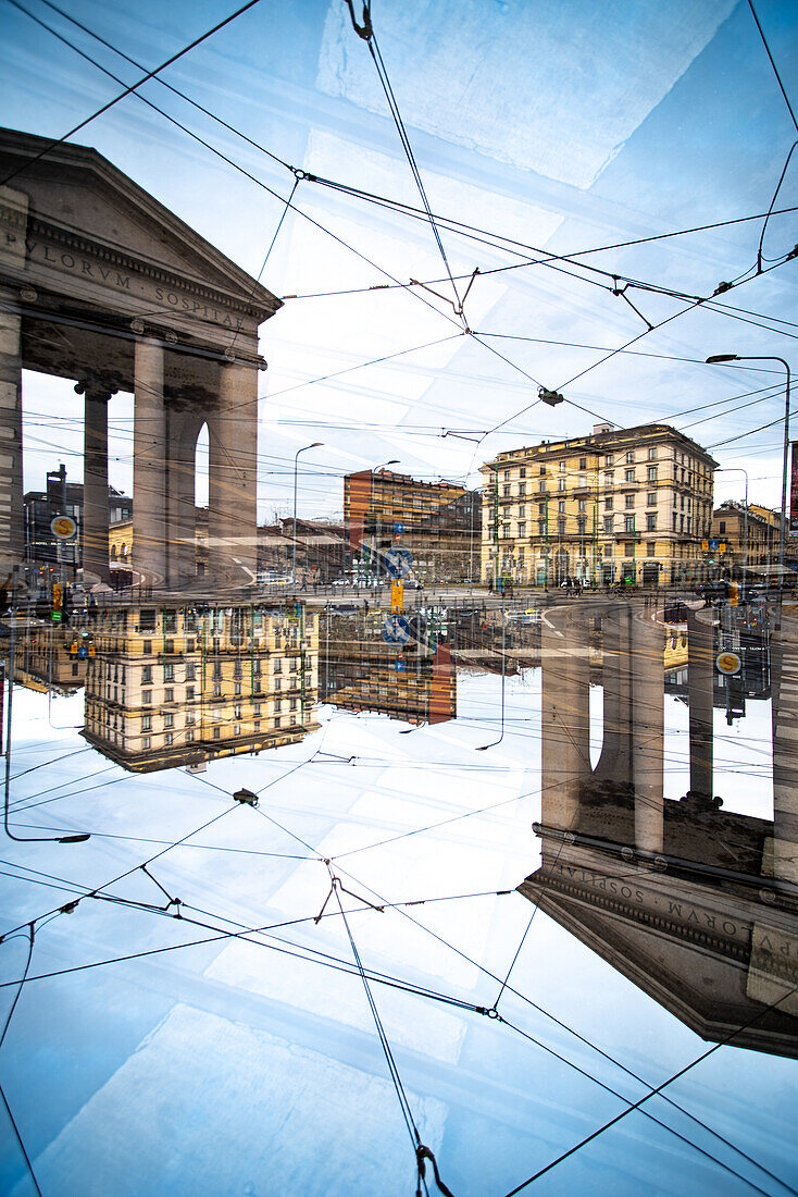 Arco di Porta Ticinese, Neoklassizismus in Mailand, Italien