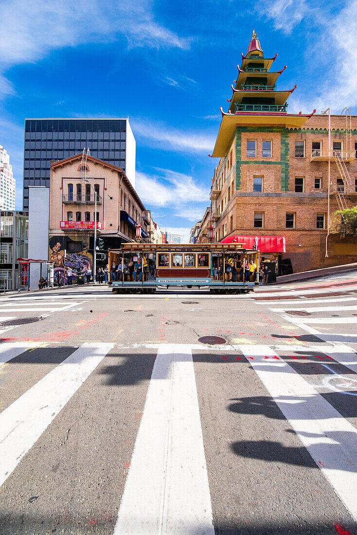 Iconic San Francisco municipal Railway Tram.