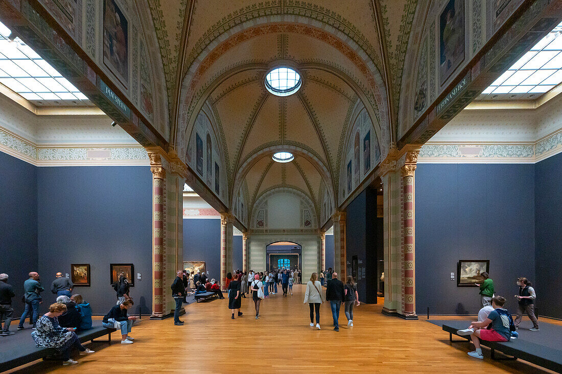 Ausstellungsraum im Rijksmuseum, Amsterdam, Benelux, Beneluxstaaten, Nordholland, Noord-Holland, Niederlande