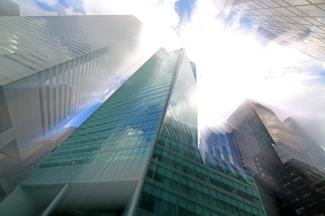 Skyscrapers on Lexington Avenue, Midtown Manhattan, New York, New York, USA