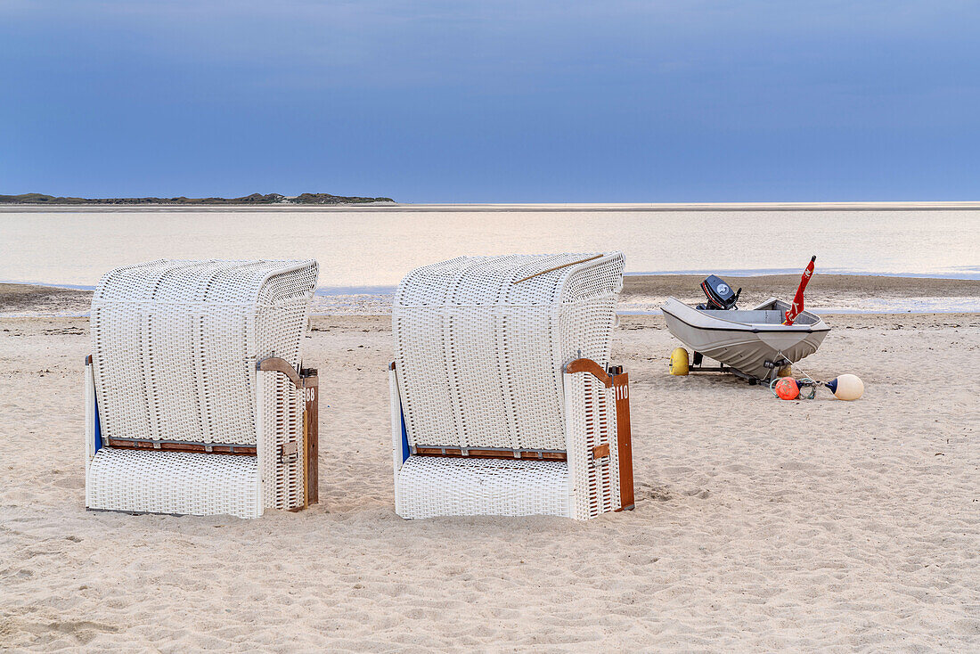 Utersum Beach, Foehr Island, Schleswig-Holstein, Germany