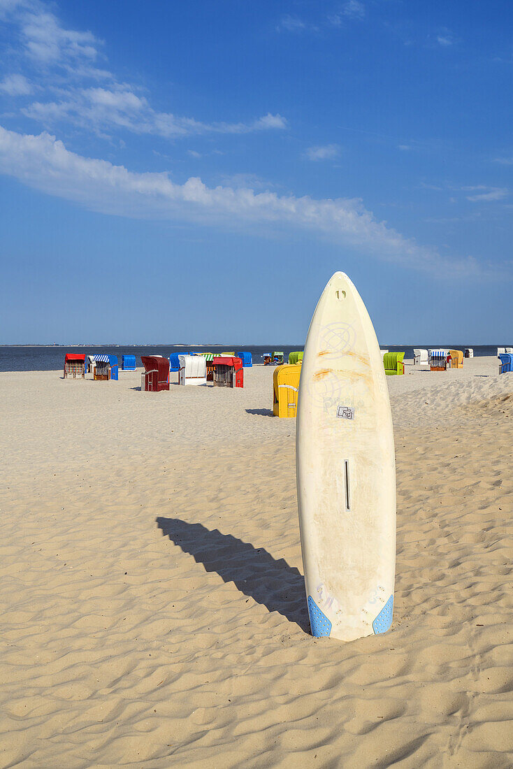 Beach in Utersum, Foehr Island, Schleswig-Holstein, Germany