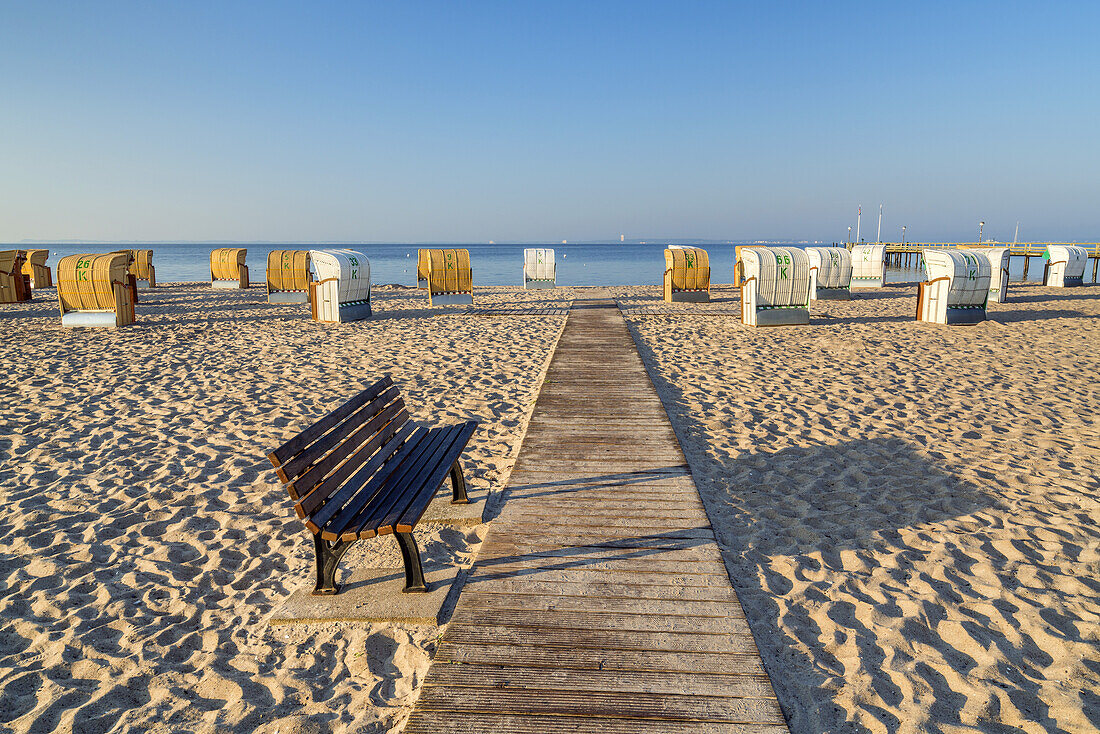 Pelzerhaken Beach, Neustadt in Holstein, Schleswig-Holstein, Germany