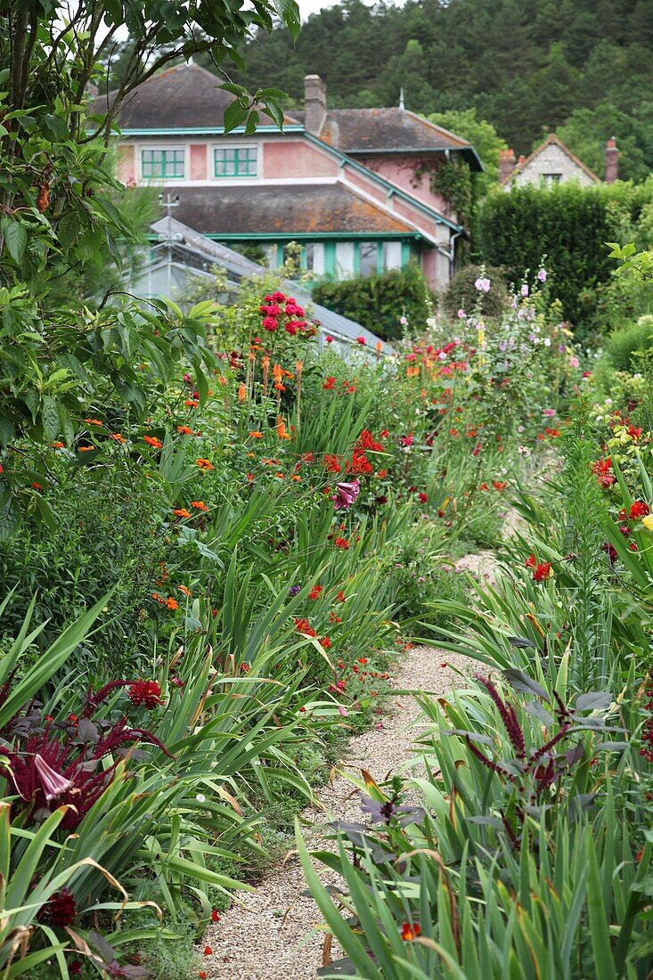 Monets Haus und Garten, Giverny, Normandie, Frankreich