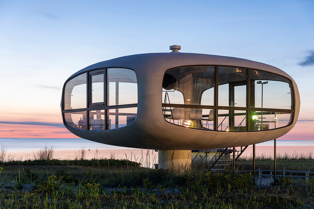 Müther-Turm, Trauzimmer am Ostseestrand, Binz, Insel Rügen, Mecklenburg-Vorpommern, Deutschland