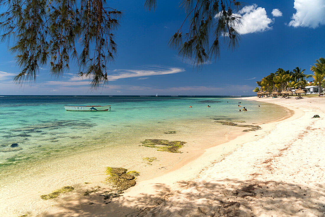 Dream beach at Turtle Bay, Mauritius, Africa