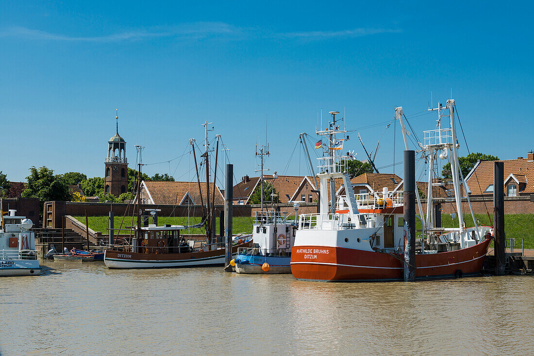 Ditzum, Ostfriesland, Nordsee, Niedersachen, Deutschland