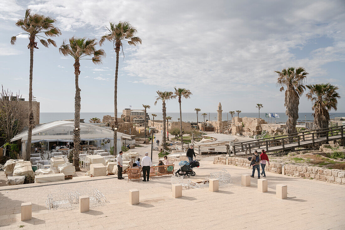 Ancient city of Caesarea Maritima, Israel, Middle East, Asia