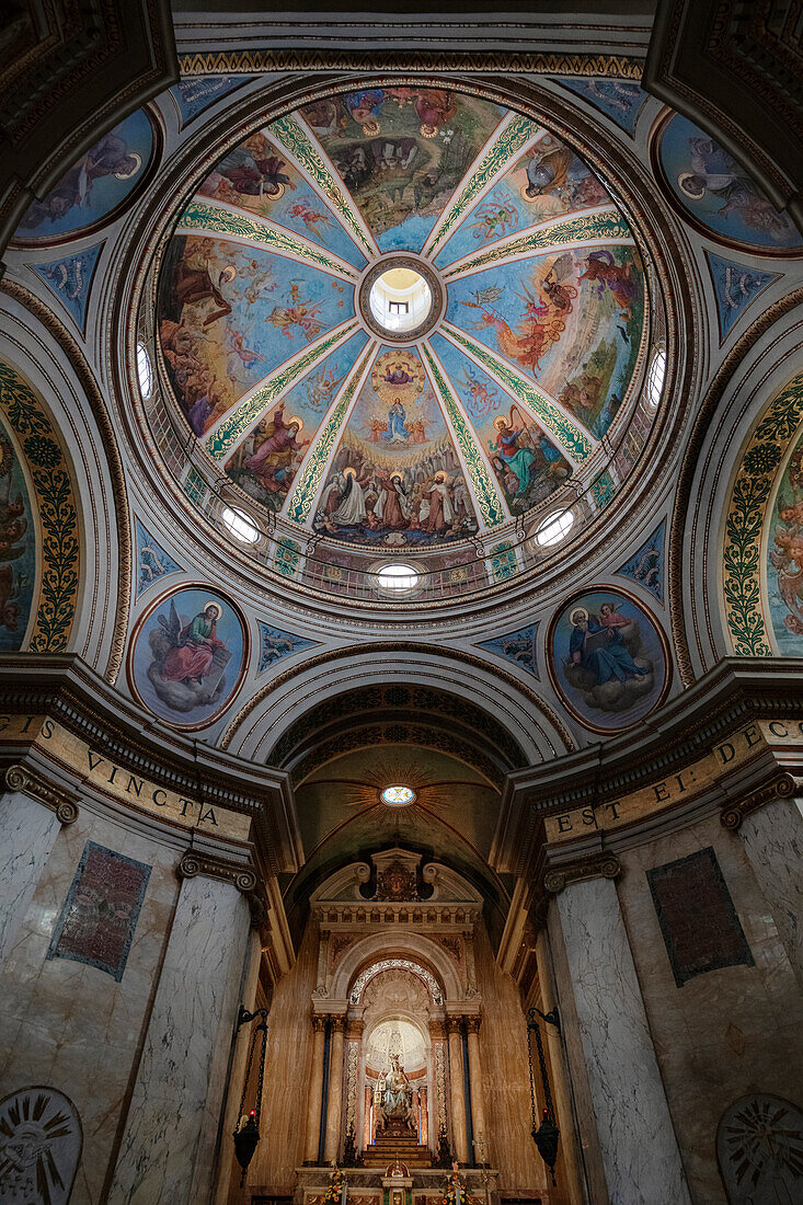 Kuppel der Stella Maris Kirche, Karmelitenkloster, Haifa, Israel, Mittlerer Osten, Asien