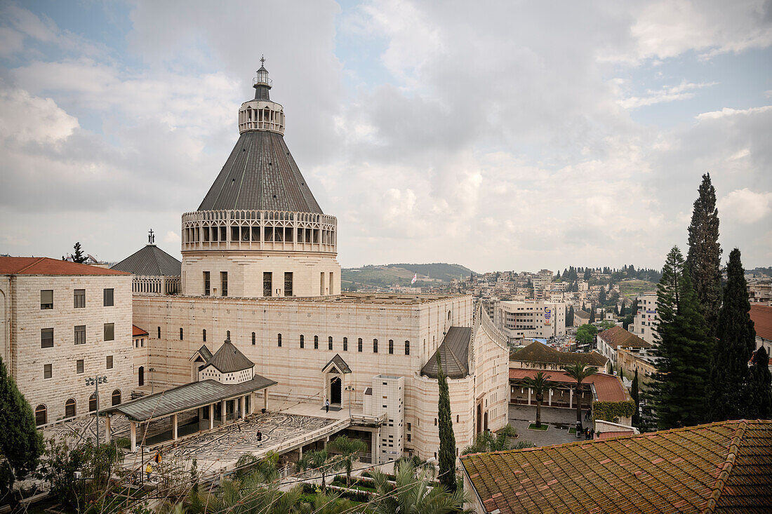 Verkündigungsbasilika von Nazareth, Israel, Mittlerer Osten, Asien