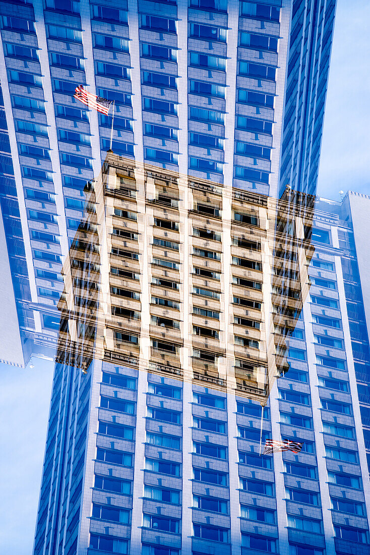 Highrise on Powell Street in San Francisco, California.