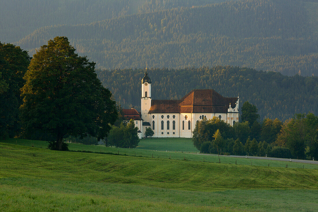 Wieskirche, bei Steingaden, Bayern, Deutschland